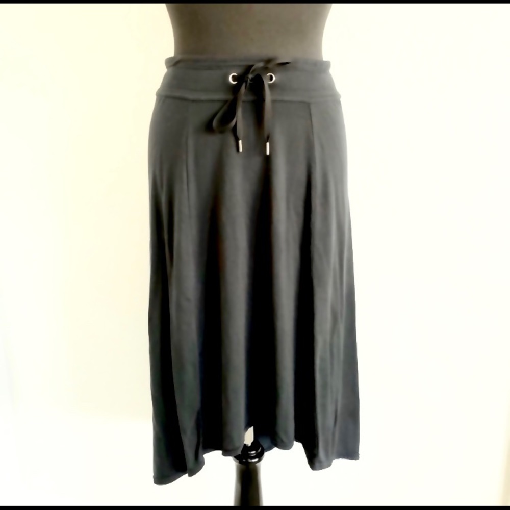 ATHLETA Beachcomber black high low skirt S